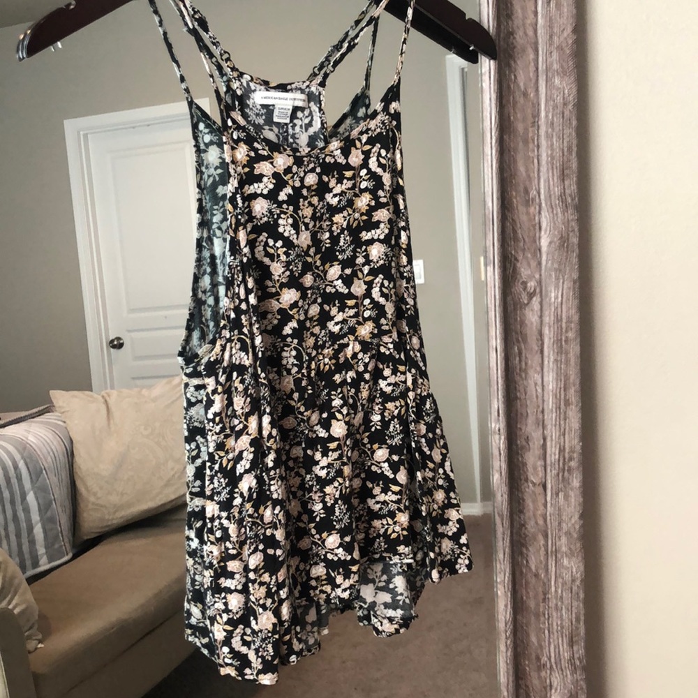 American Eagle Floral Tank